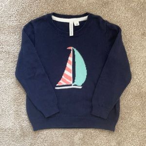 Janie and Jack sail boat sweater.